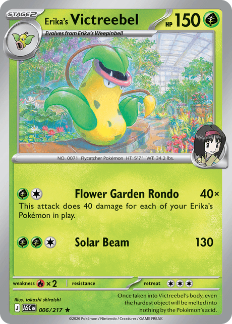Erika's Victreebel