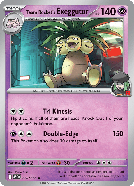 Team Rocket's Exeggutor