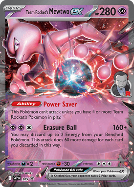 Team Rocket's Mewtwo ex