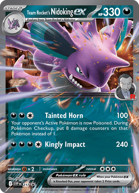 Team Rocket's Nidoking ex