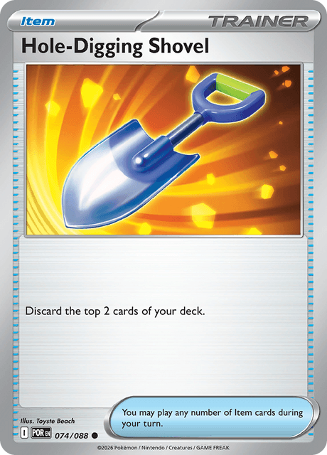 Hole-Digging Shovel