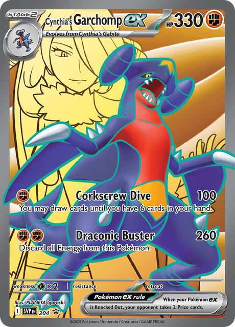 Cynthia's Garchomp ex