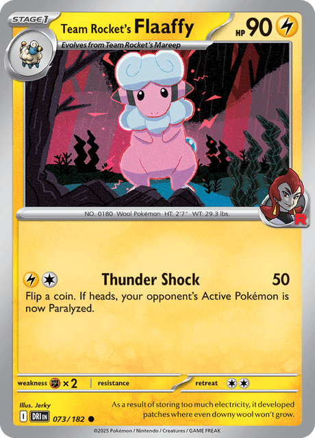Team Rocket's Flaaffy