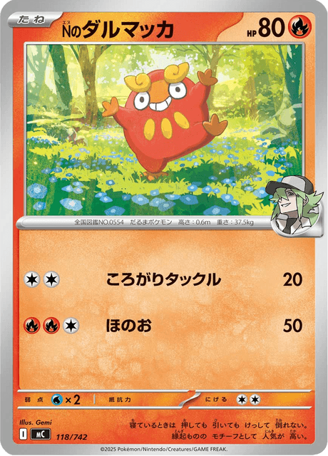 Nのダルマッカ