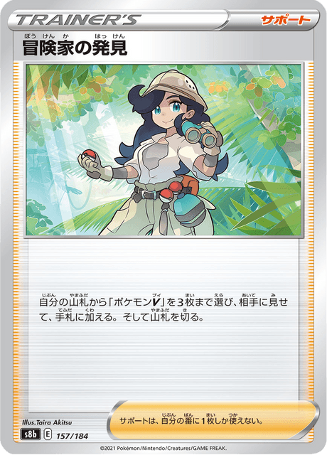 冒険家の発見