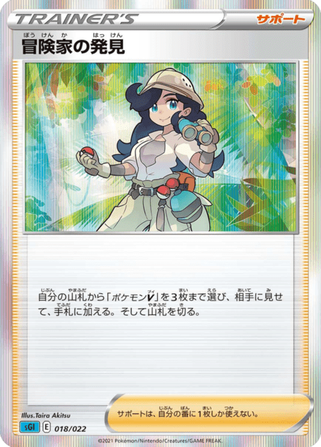 冒険家の発見